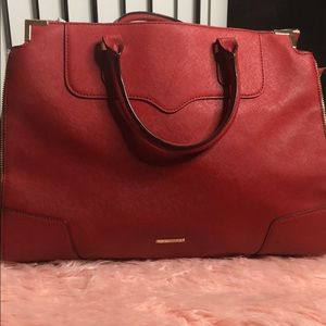 Rebecca Minkoff Red Leather Tote